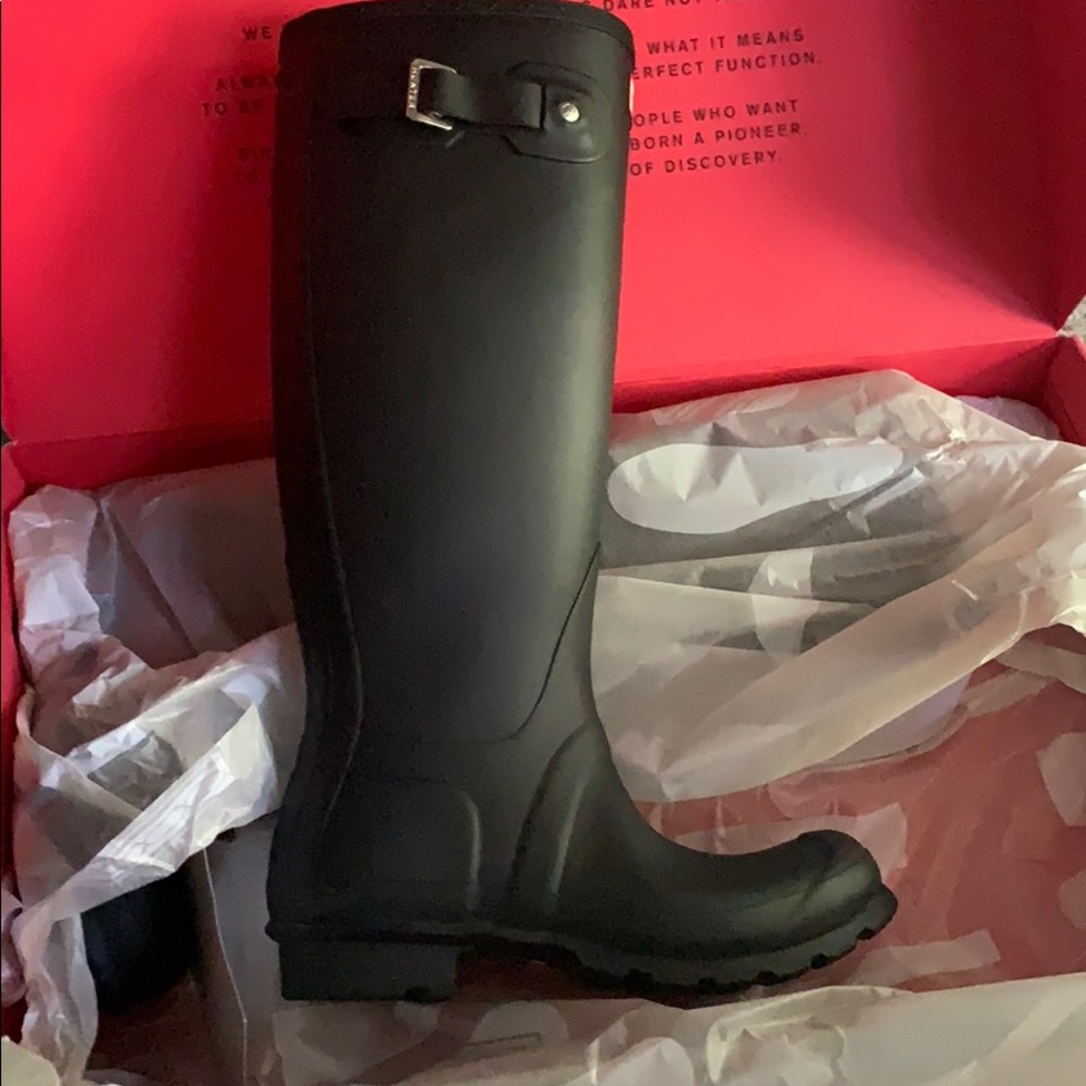 Hunter Original Tall Boots blk